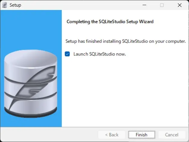 SQLiteStudio セットアップ